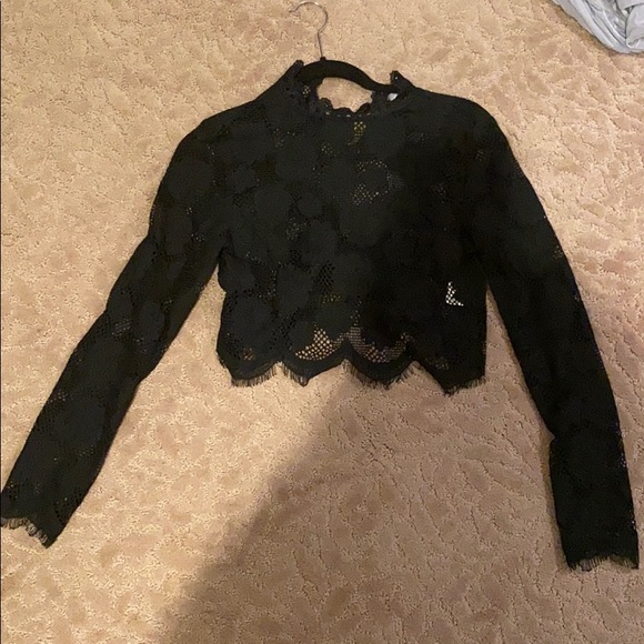 RUNAWAY The Label Rosie Lace Top - Picture 2 of 5